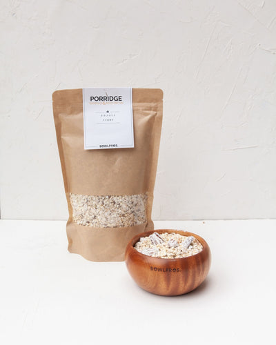 Gachas De Vainilla Y Nueces Pecanas y paquete