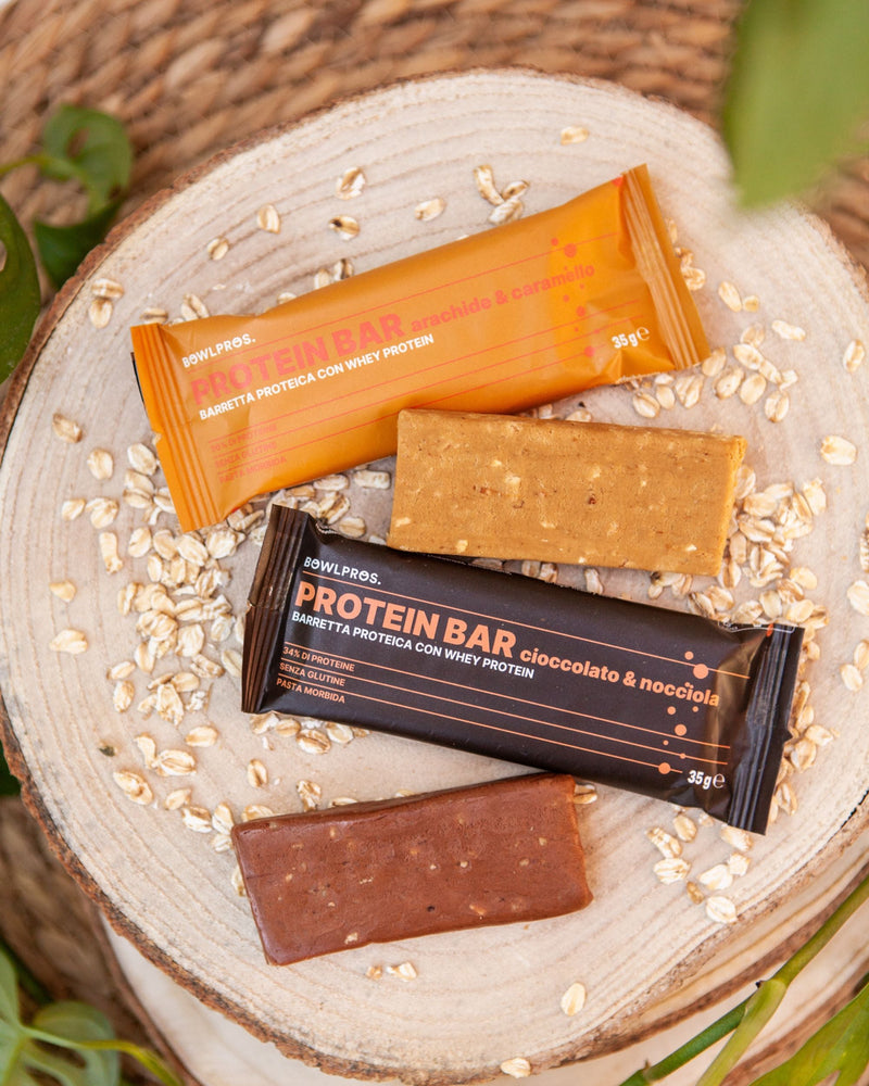 barretta proteiche con proteine whey 