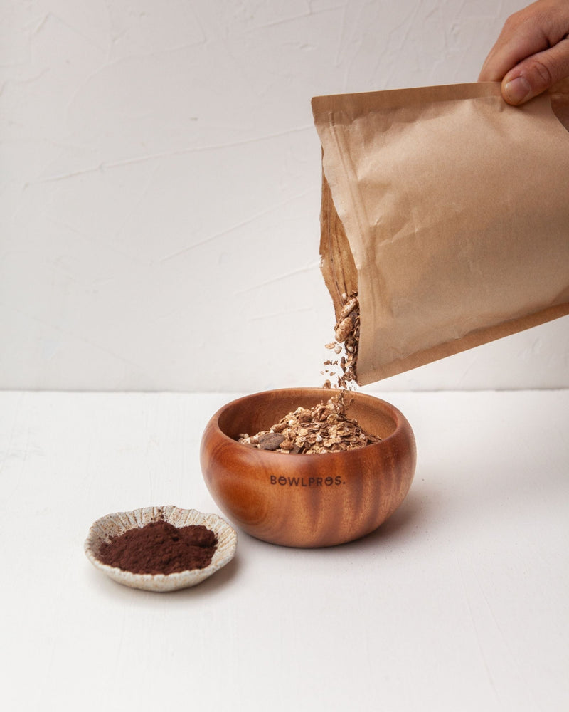 Gachas con Cacao Fundente en bowl
