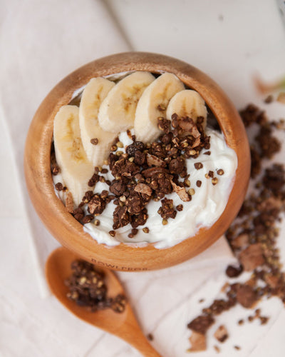 Granola Proteica Cacao, Almendras y Coco