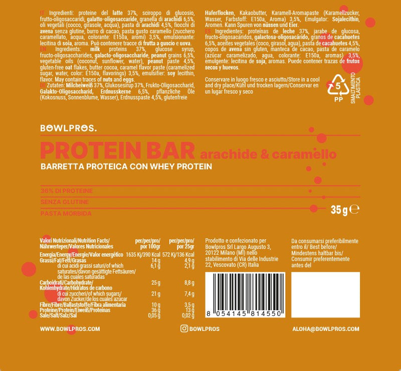 valoro nutrizionali barrette proteiche con proteine whey